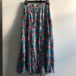 Vintage cotton maxi skirt